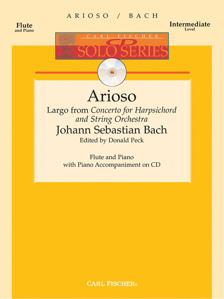 Johann Sebastian Bach
: Arioso (Largo from Concerto for Harpsichord and Orchestra)