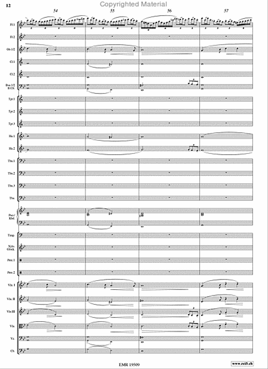 Taras Bulba Orchestra scores gallery preview page 12