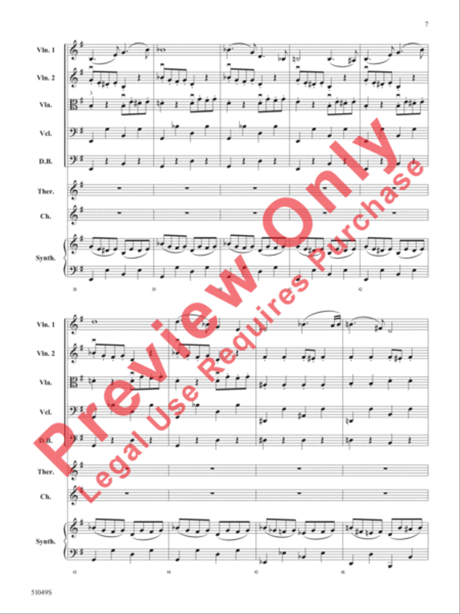 Graveyard Shift Graveyard Shift String Orchestra scores gallery preview page 8