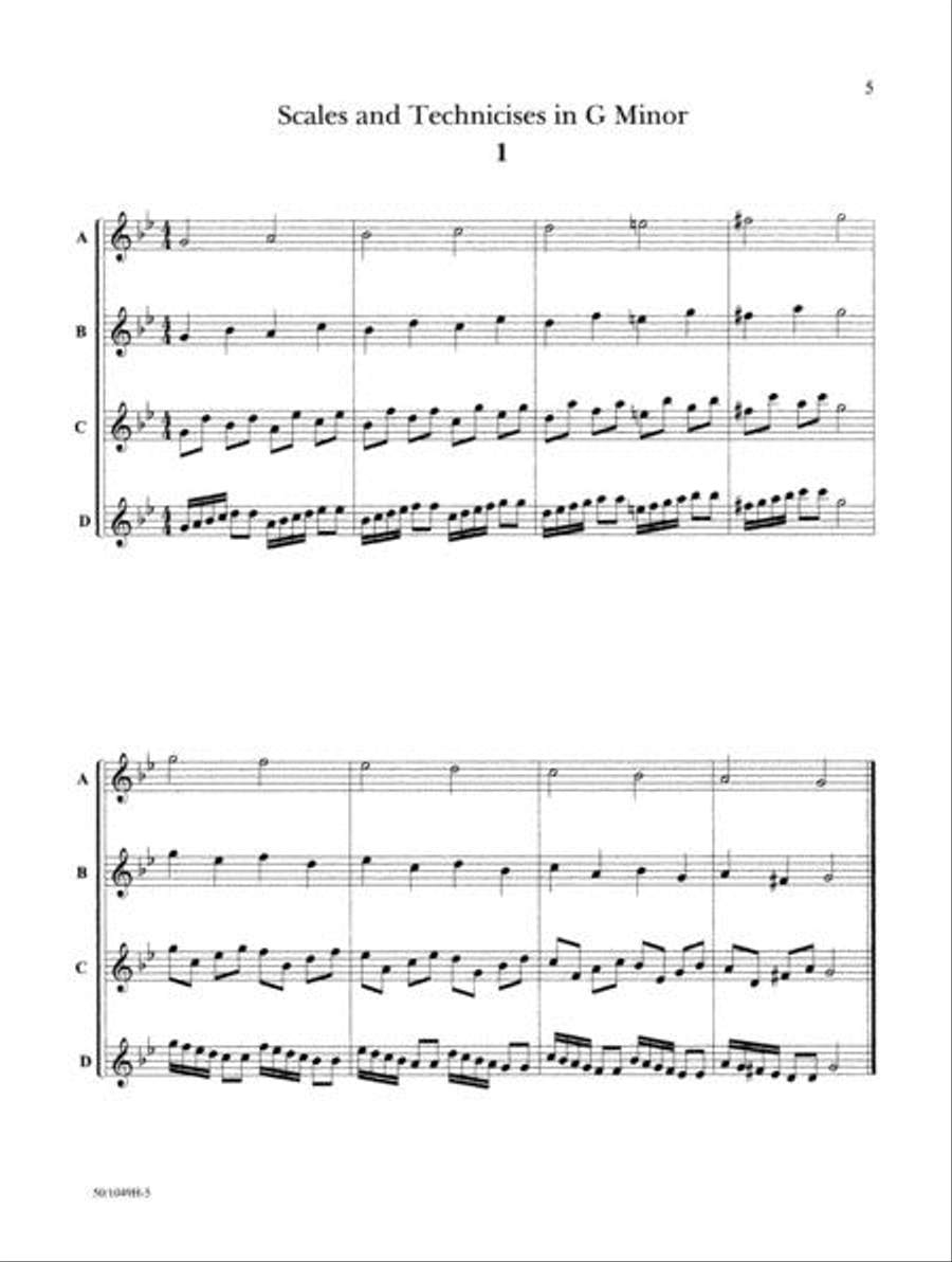 Technicises For Band Mallet Percussion Percussion scores gallery preview page 5