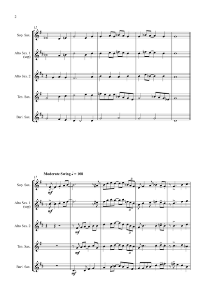 Londonderry Air (Danny Boy) - for Saxophone Quartet