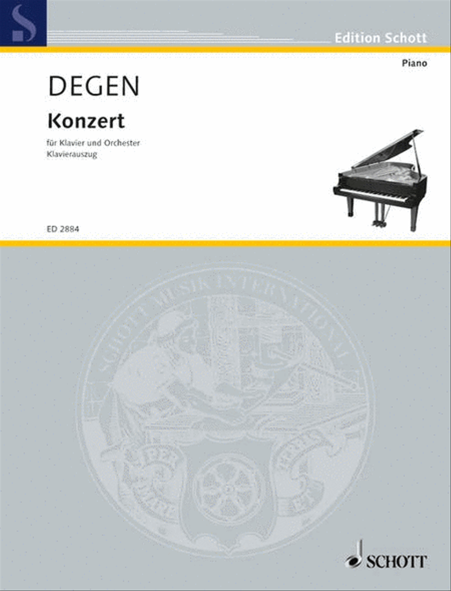 Degen H Klkzt Piano scores gallery preview page 1