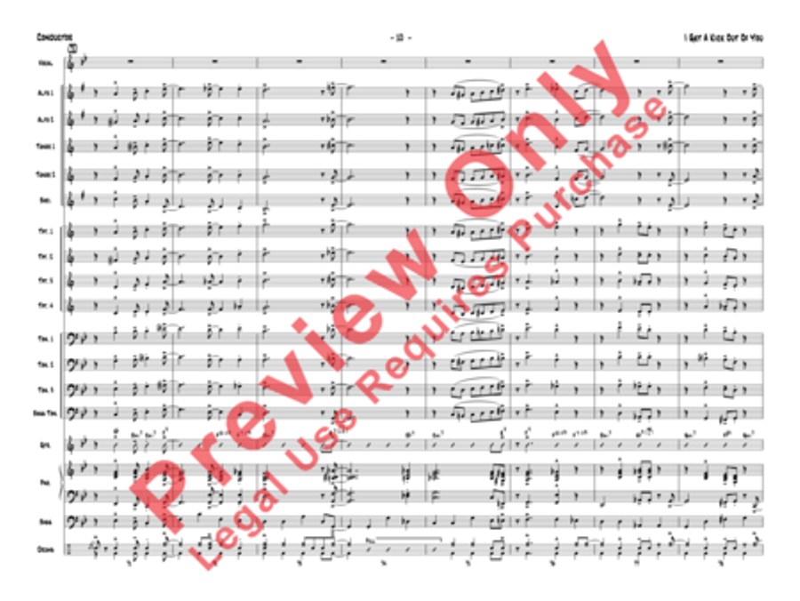 I Get a Kick Out of You Jazz Ensemble scores gallery preview page 13