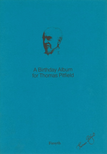 Thomas Pitfield Birthday Album