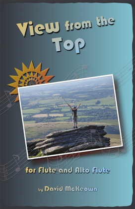 Book cover for View From The Top, for Flute and Alto Flute Duet