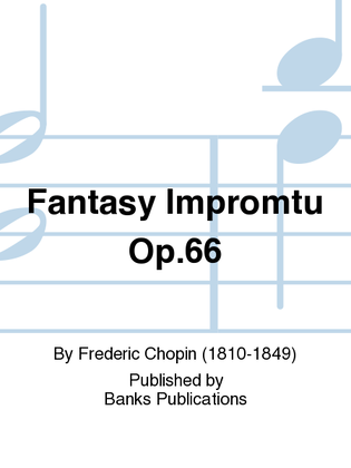 Book cover for Fantasy Impromtu Op.66