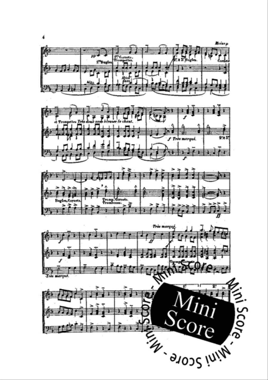Marche Feriale Concert Band scores gallery preview page 6