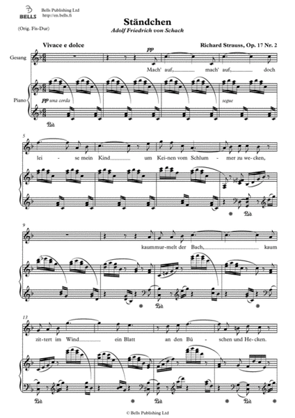 Standchen, Op. 17 No. 2 (F Major)