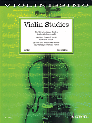 Book cover for Violin Studies