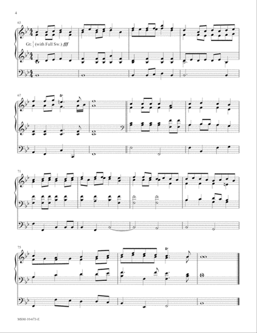 Two Trumpet Tunes from King Arthur (1691) Trumpet scores gallery preview page 4