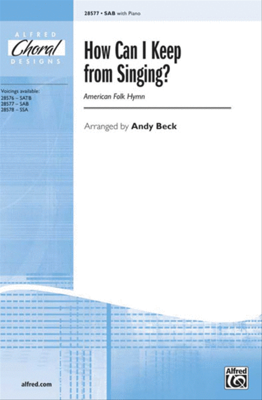 How Can I Keep from Singing? 3-Part scores gallery preview page 1