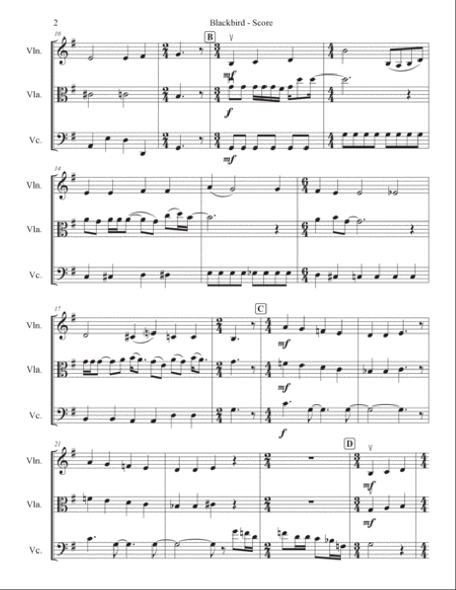 Blackbird String Trio scores gallery preview page 2