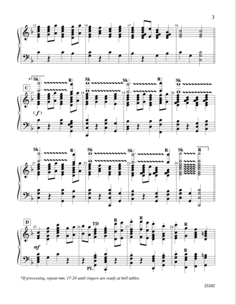 Enter with Joy Handbell Choir scores gallery preview page 3