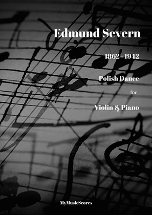 Book cover for Severn Polish Dance for Violin and Piano