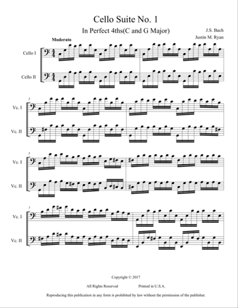 Cello Suite No. 1, BWV 1007: I. Prelude image number null