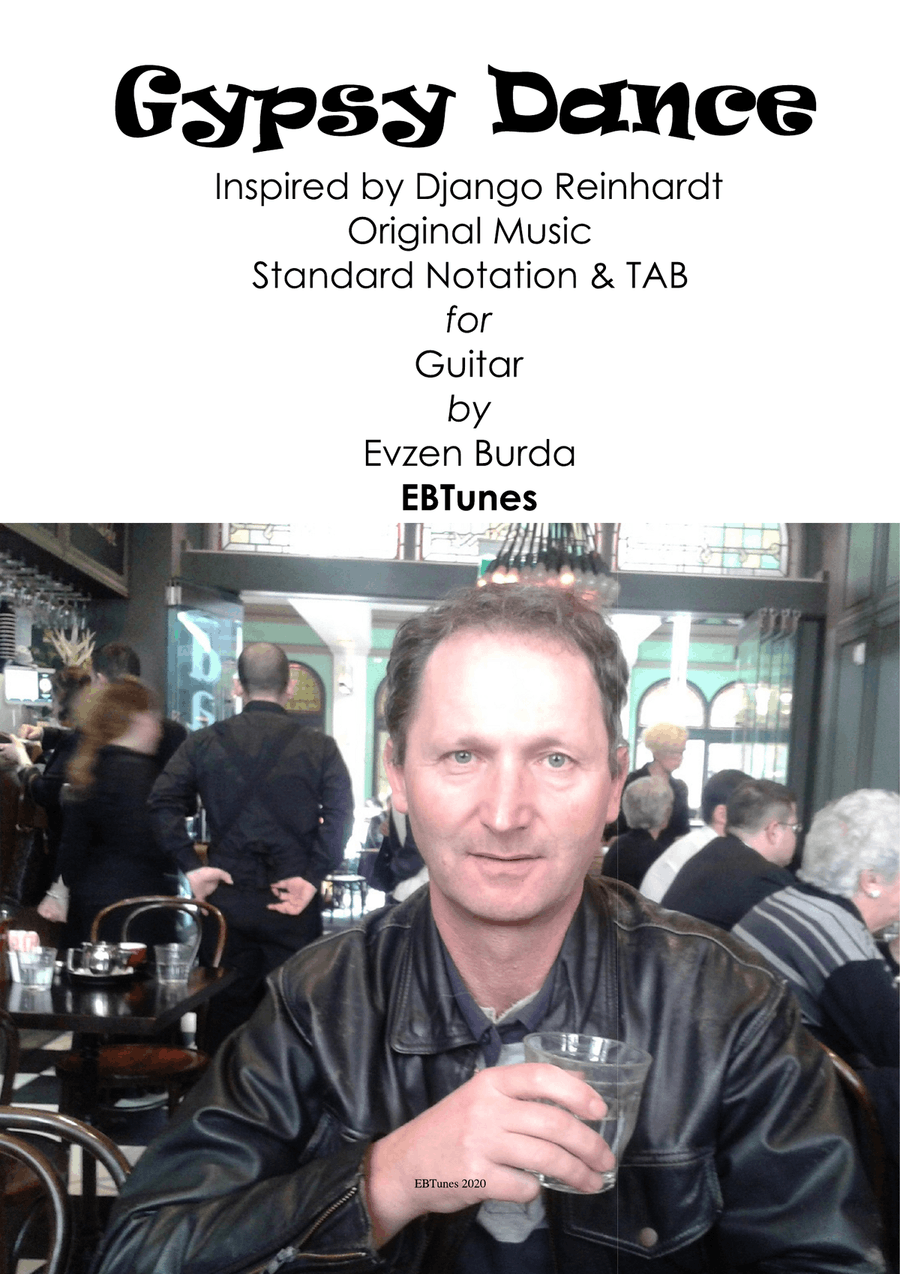 Gypsy Dance - Sheet Music + TAB Guitar Tablature scores gallery preview page 1