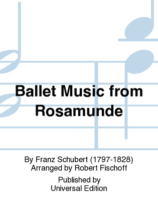 Book cover for Ballet Music from Rosamunde