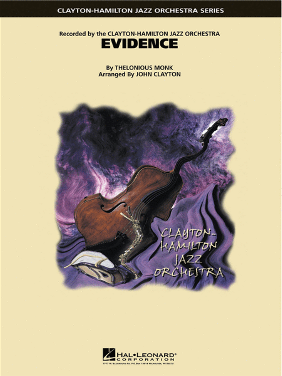 Evidence Jazz Ensemble scores gallery preview page 1