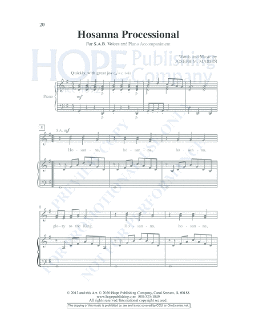 Worship Openers: Introits that Work!, Vol. 5 Choir scores gallery preview page 21