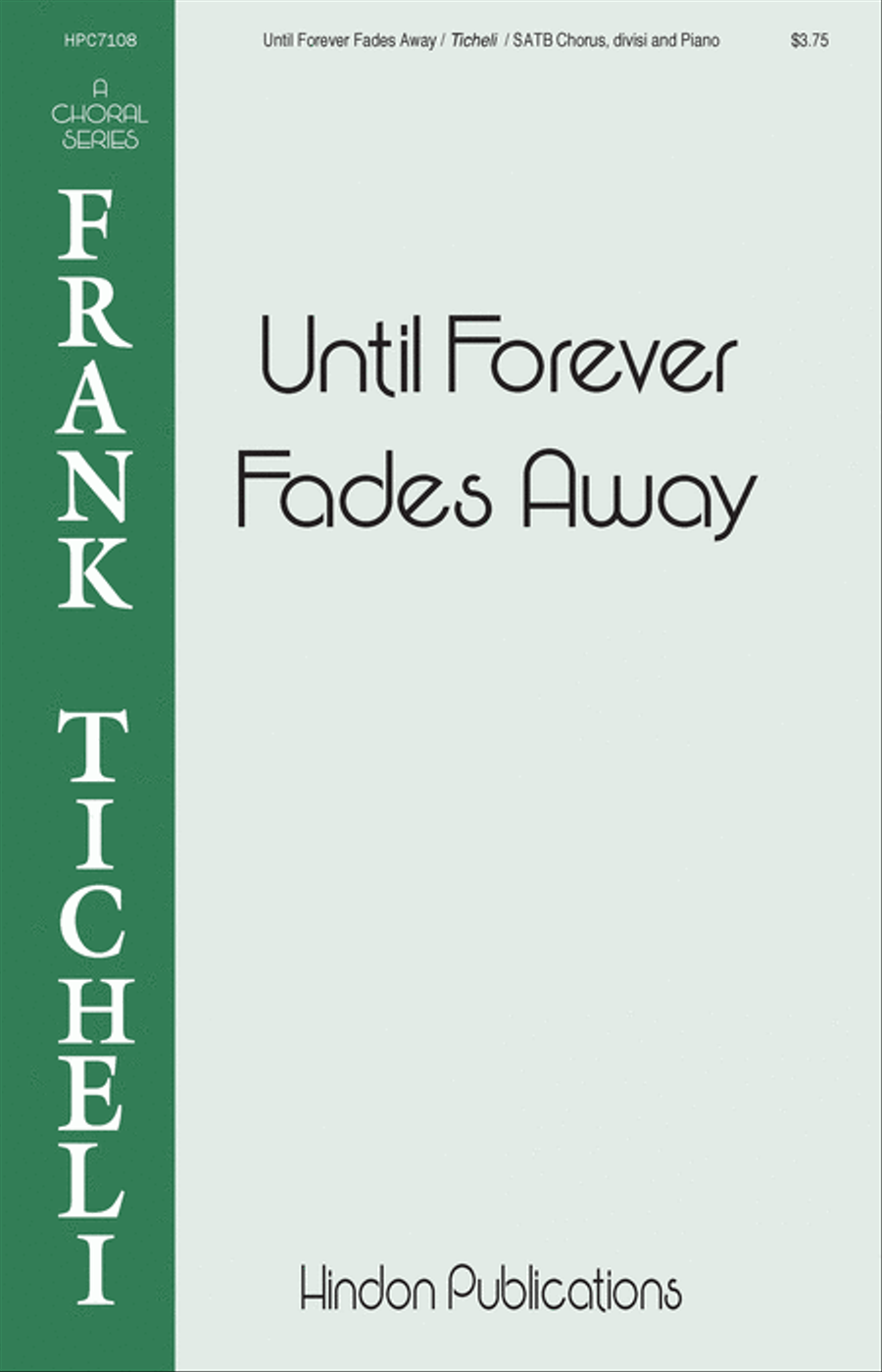 Until Forever Fades Away 4-Part scores gallery preview page 1