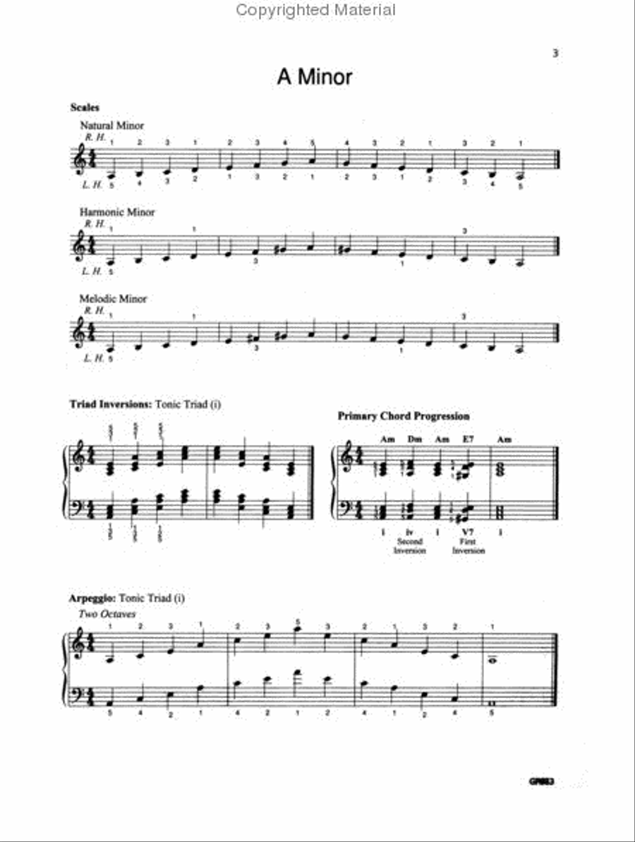 Scale Skills - Level 3 Piano Method scores gallery preview page 2