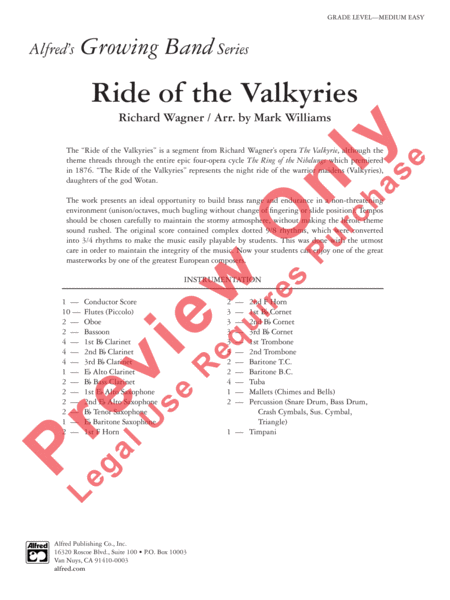 Ride of the Valkyries image number null