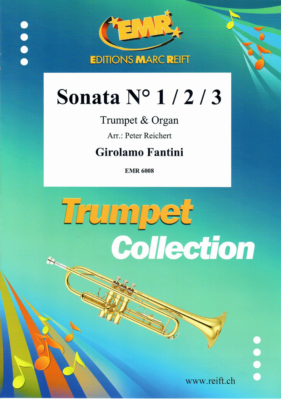 Sonata No. 1, 2 & 3 Sonata No. 1, 2 & 3 Trumpet scores gallery preview page 1