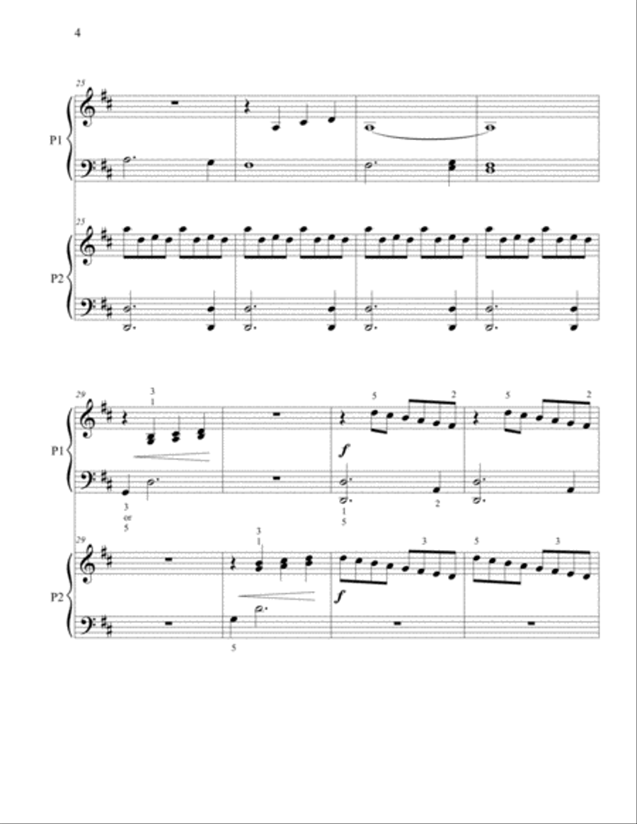 First Snowfall Piano Method scores gallery preview page 5