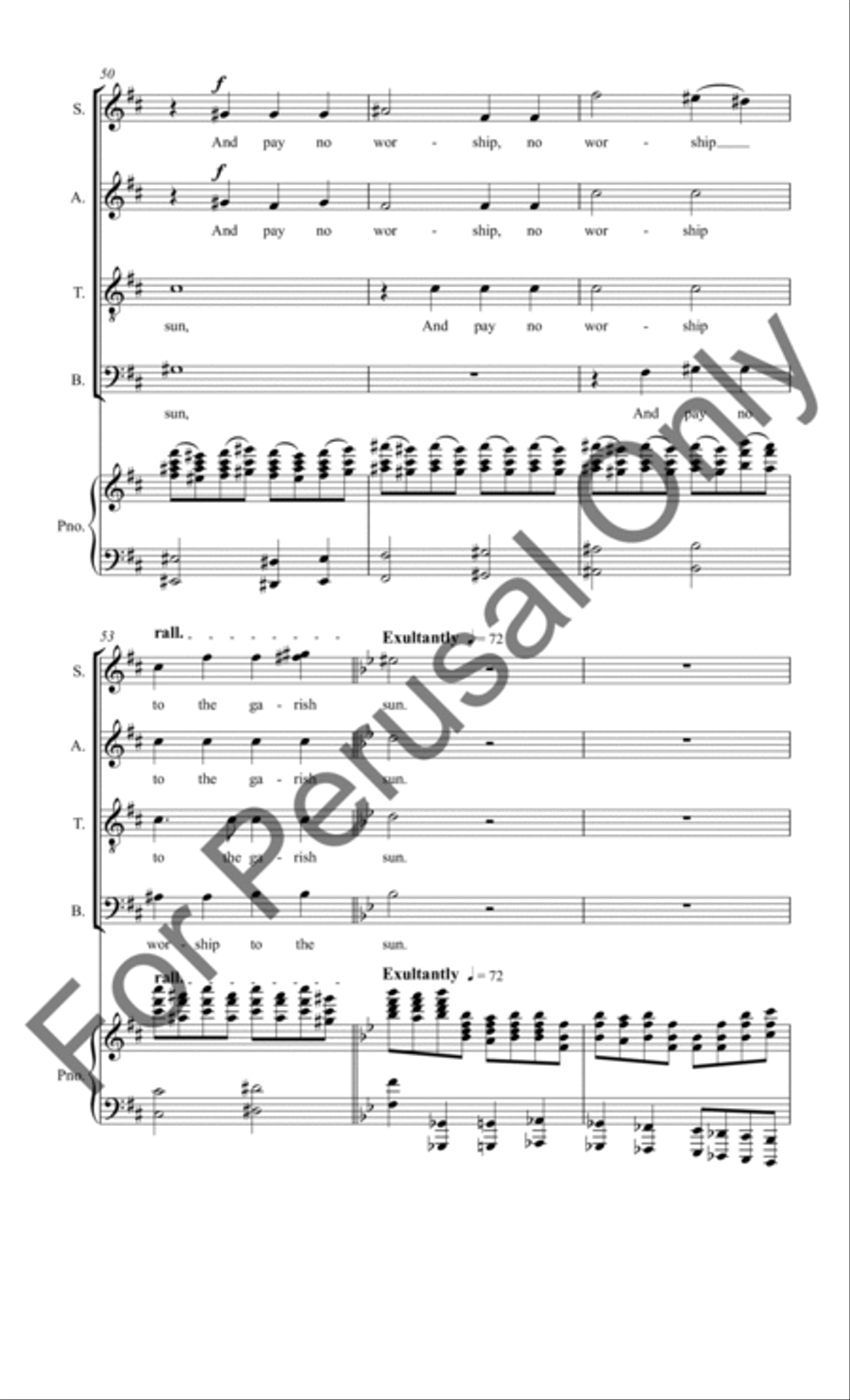 Eulogy 4-Part scores gallery preview page 8