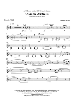 Olympia Australis (Symphonic Wind Band) - F Horn 1,2