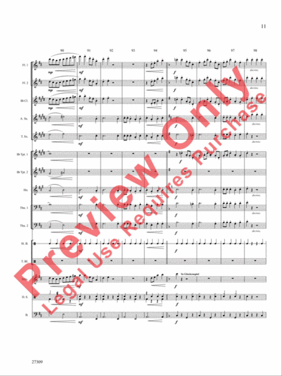 Sleigh Ride Choir scores gallery preview page 12