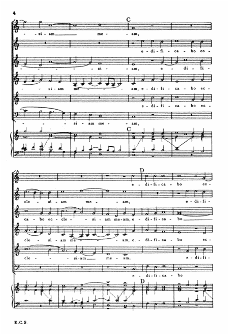 Tu es Petrus SSAATB scores gallery preview page 4