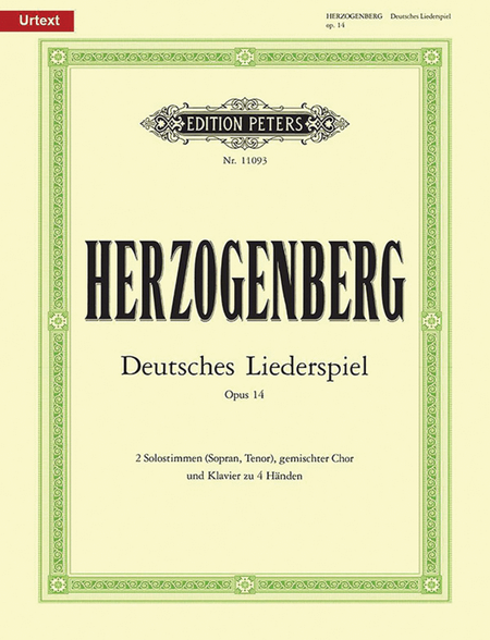 Deutsches Liederspiel, Op. 14