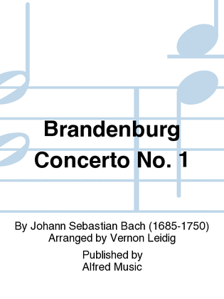 Book cover for Brandenburg Concerto No. 1