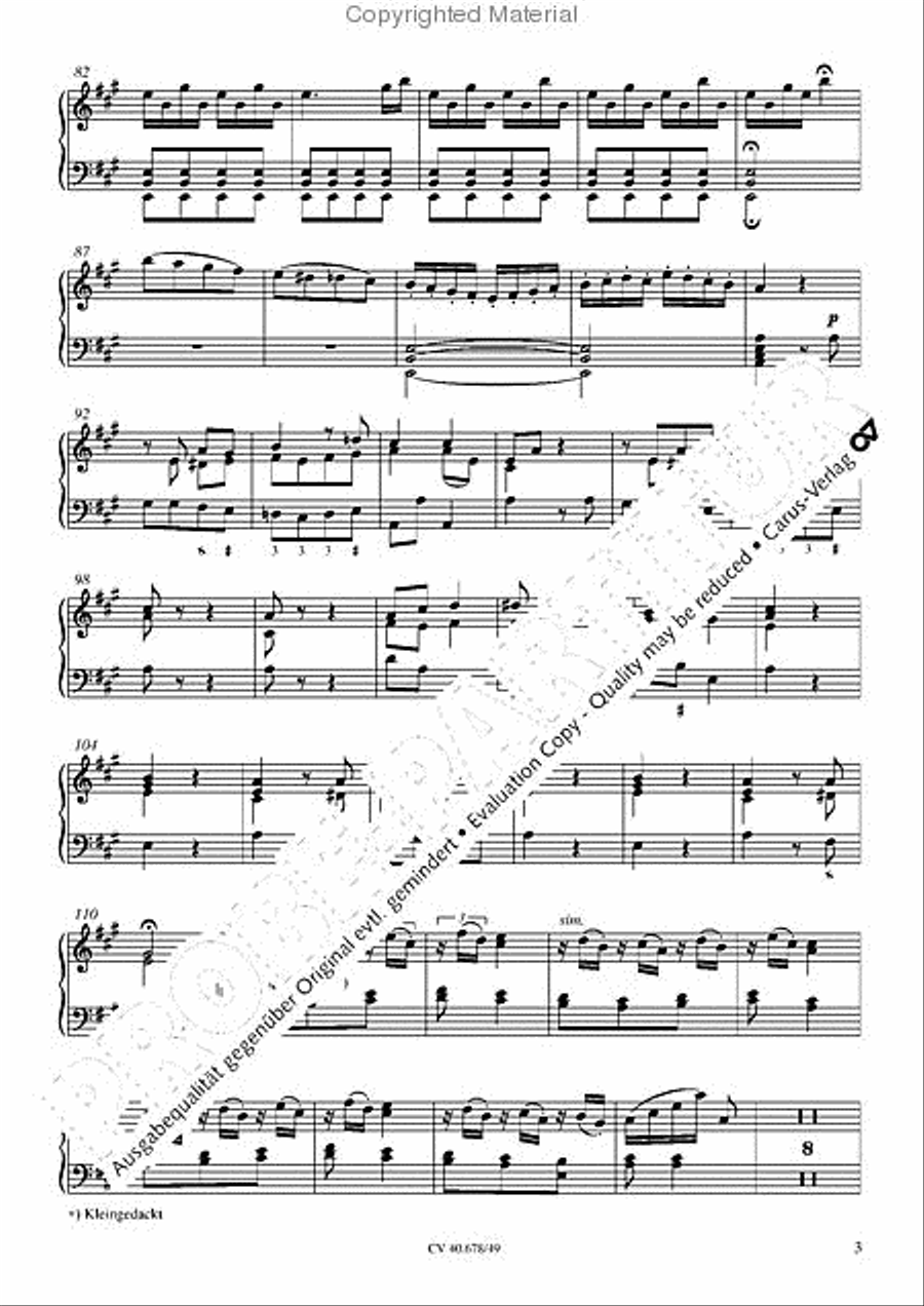 Missa pastoralis bohemica Organ scores gallery preview page 6