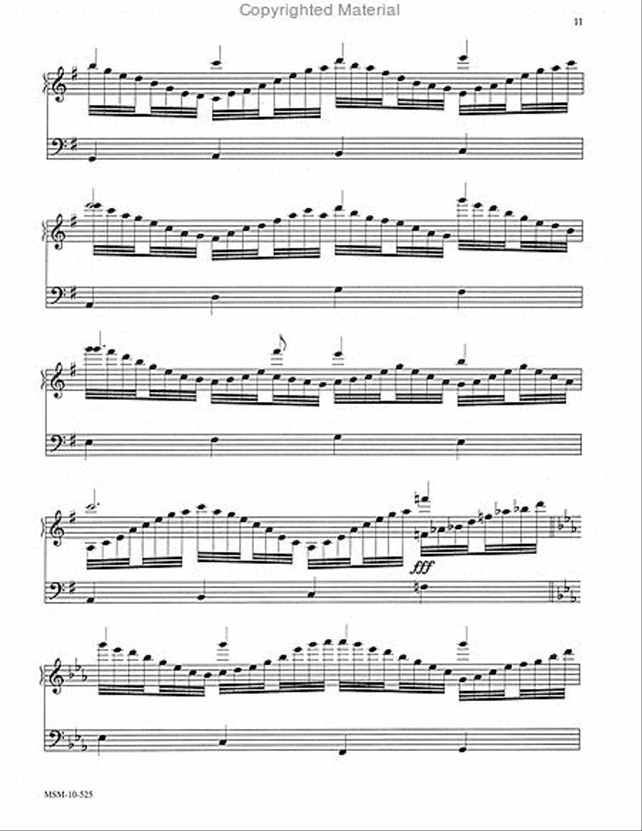 Three Hymn Settings for Organ, Set 2 Organ scores gallery preview page 7