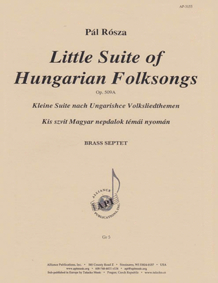 Little Suite Of Hungarian Folksongs
