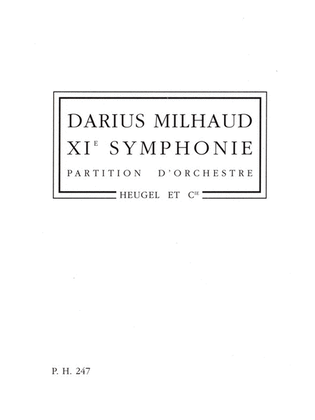 Symphonie No.11, Op.384 (ph247) (orchestra)