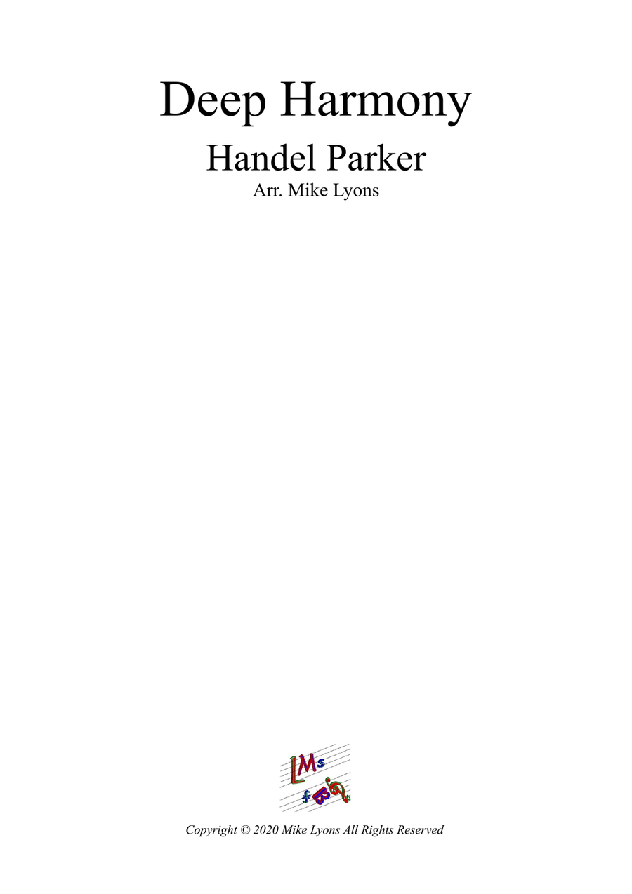 Brass Band - Deep Harmony Brass Band scores gallery preview page 1