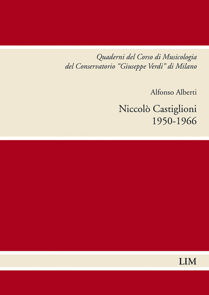 Niccolò Castiglioni 1950-1966