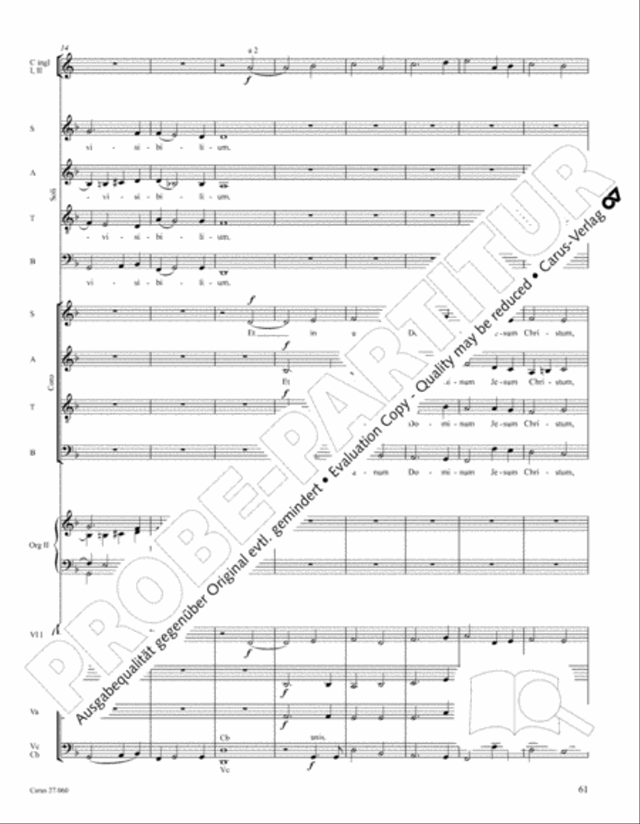 Messe a quatre voix Messe a quatre voix 4-Part scores gallery preview page 72