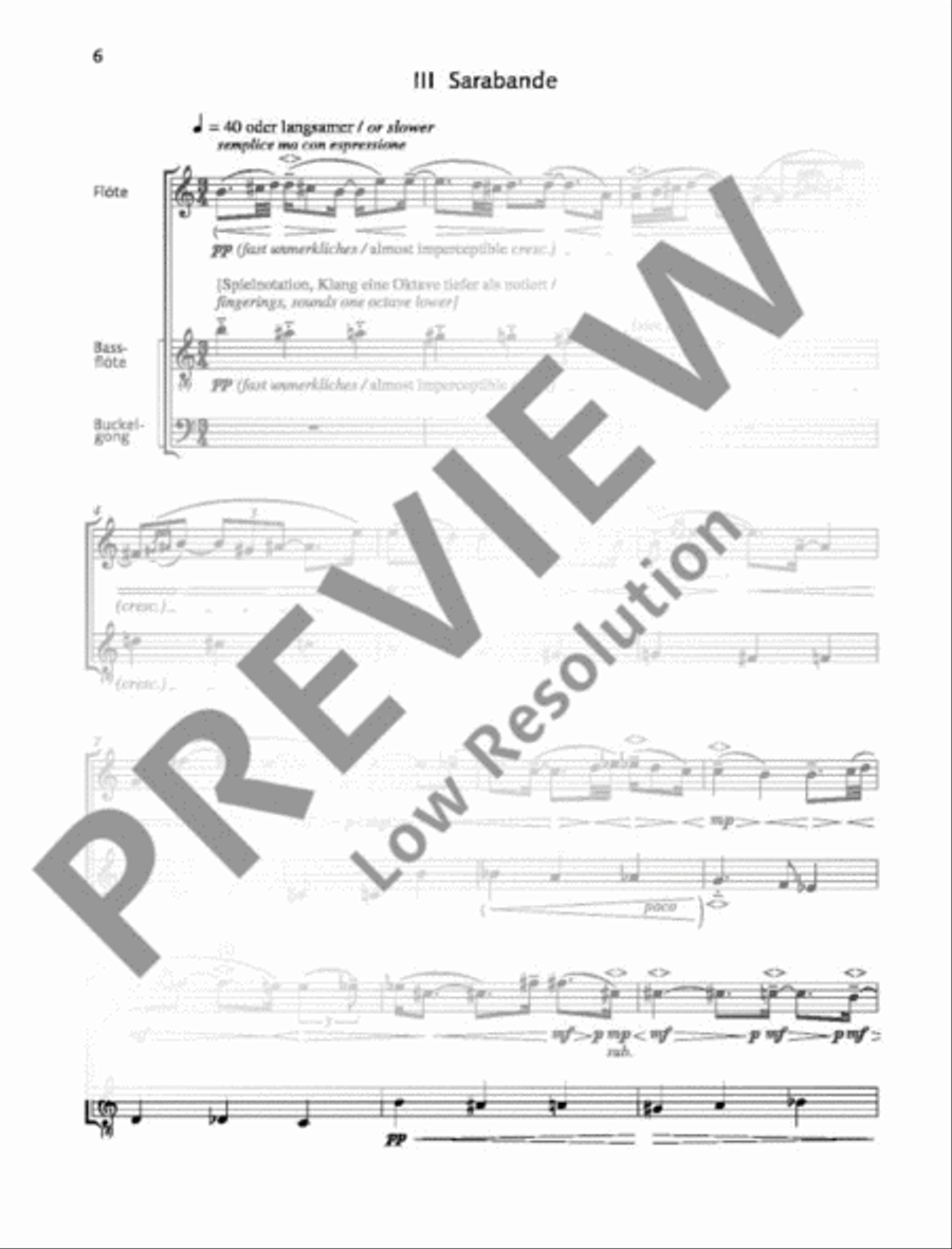 Petite Suite Flute scores gallery preview page 7