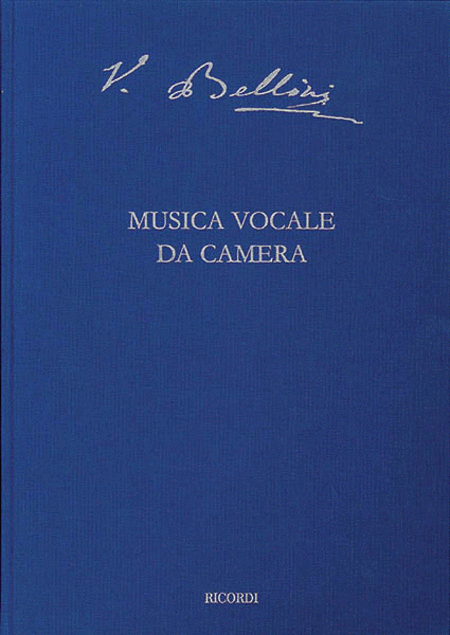 Vocal Chamber Music Critical Edition Full Score, Hardbound with critical commentary