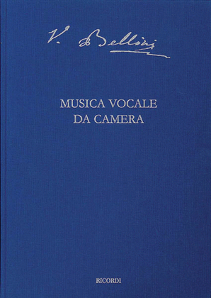 Book cover for Vocal Chamber Music Critical Edition Full Score, Hardbound with critical commentary