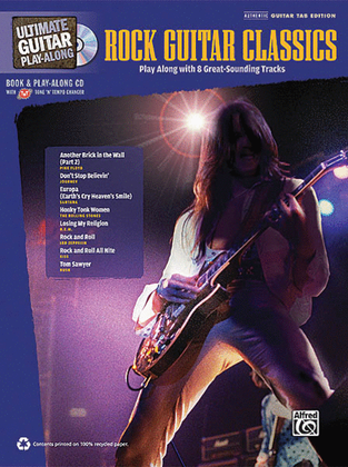 Book cover for Rock Guitar Classics