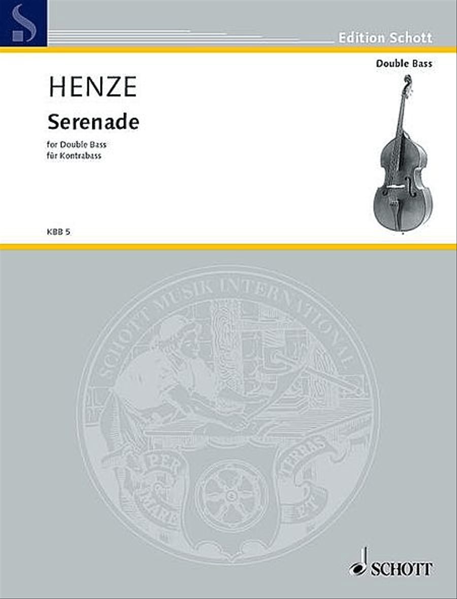 Serenade for Double Bass Cello scores gallery preview page 1