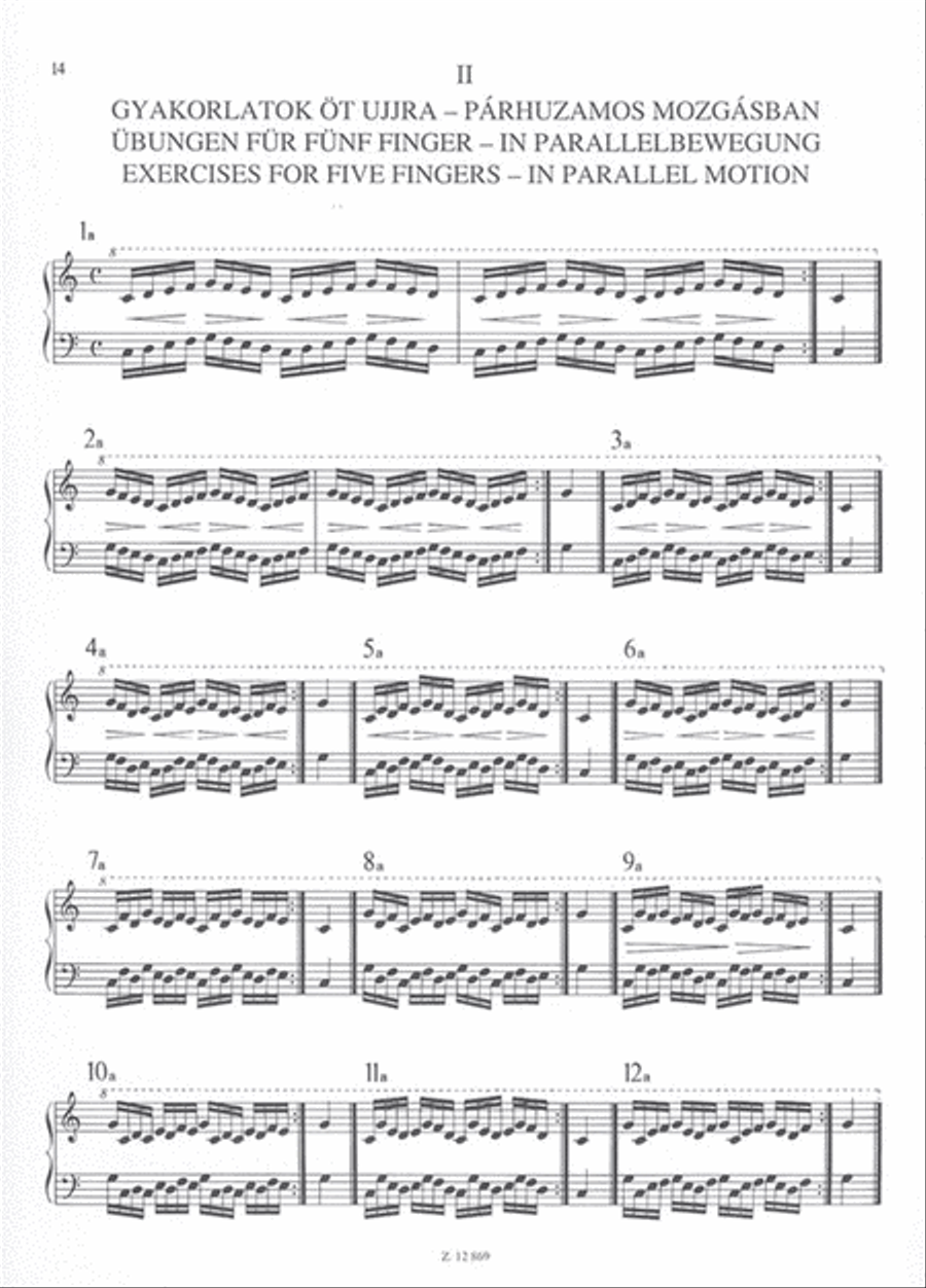 Klavierübungen op. 16 Piano Solo scores gallery preview page 3