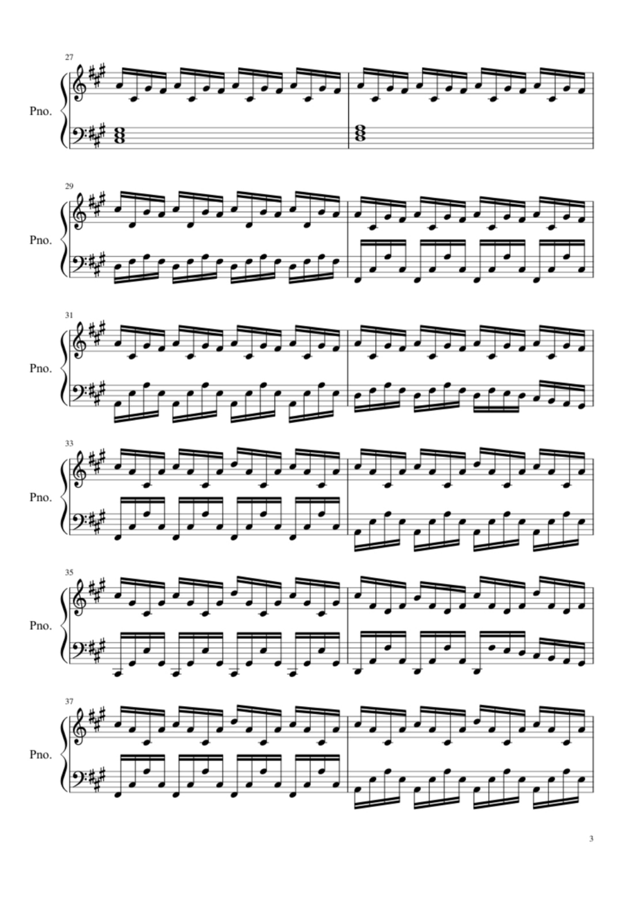 Love Is A Mystery Easy Piano scores gallery preview page 3