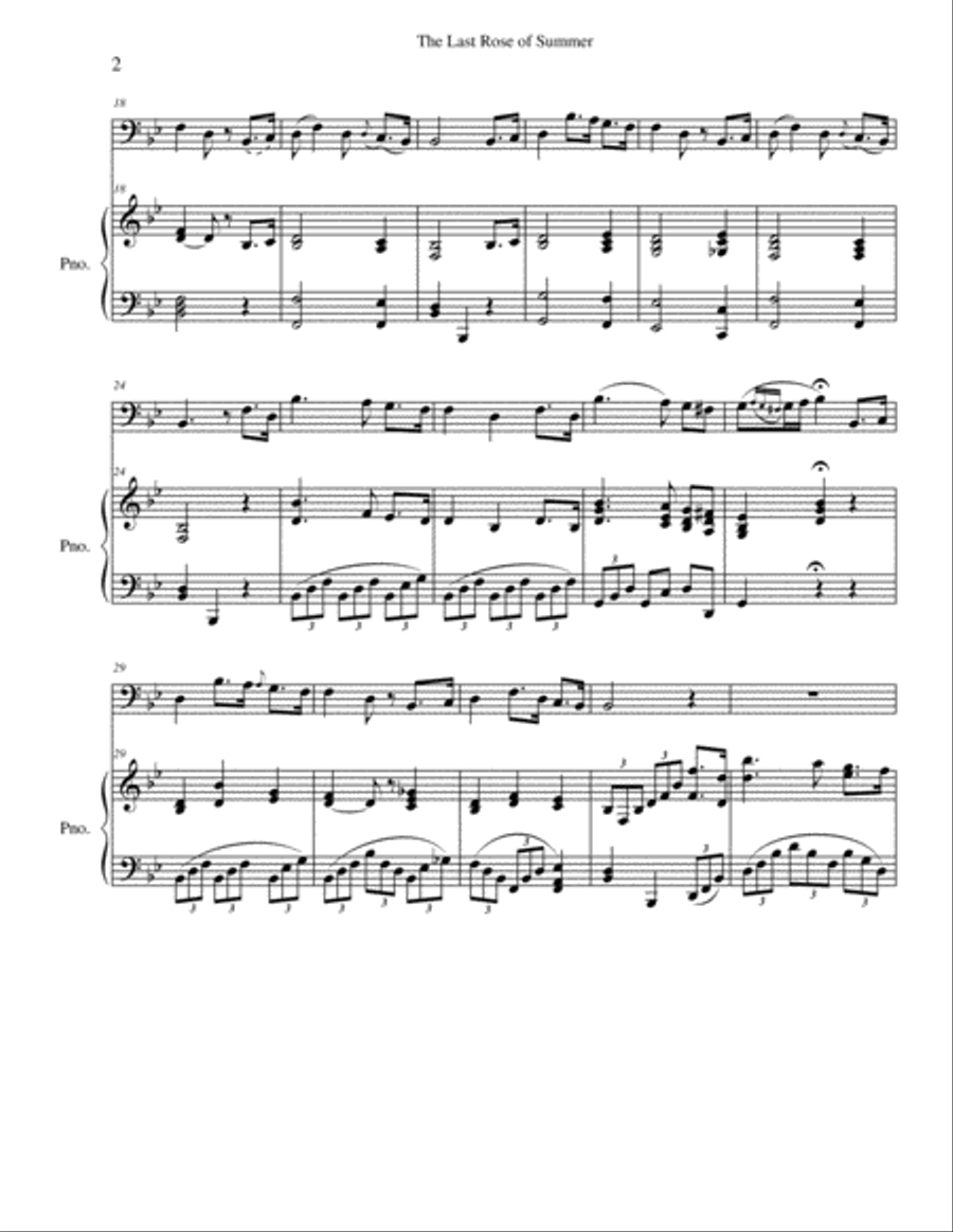 Art Songs for Young Folks, Vol. 1 Trombone scores gallery preview page 2