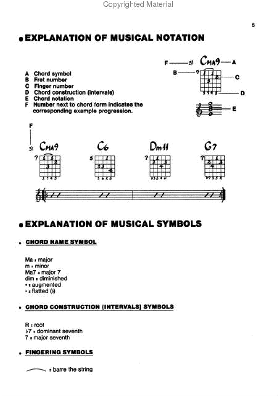 The Jazz Guitar Chord Bible Complete Electric Guitar scores gallery preview page 2
